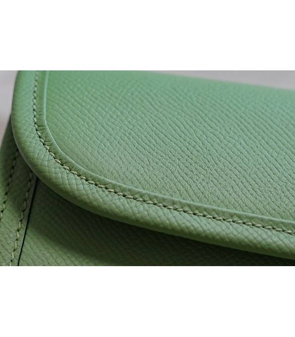Hermes Jige Elan Apple Green Original Epsom Leather 29 Clutch