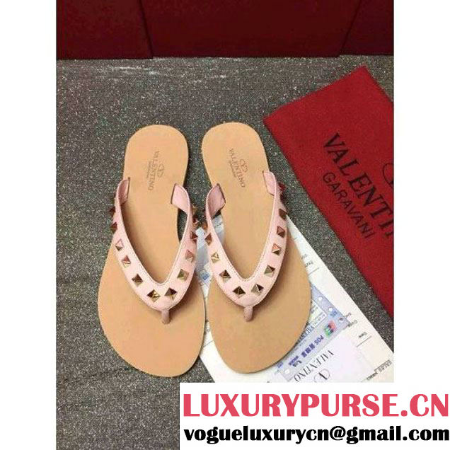 Valentino Hawaiian Couture Thong Sandal Pink 2016 (GD3015-6042339 )