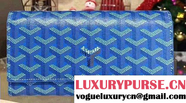 Goyard Long Flap Wallet