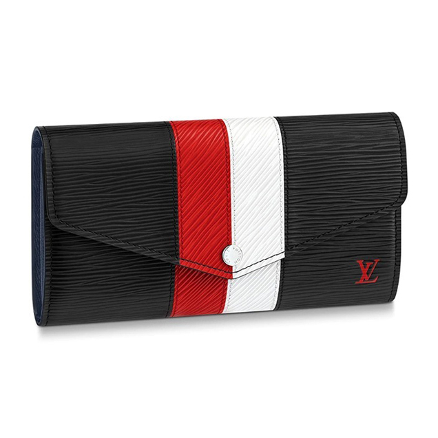 Louis Vuitton Sarah Wallet M62985 Noir Epi leather